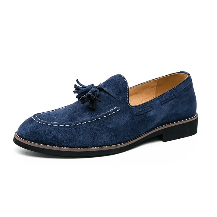 Heren - Mocassin met franjes - Comfortabele leren schoenen - Casual stijl voor elke gelegenheid - Perfect voor elke outfit