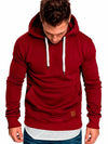 Heren - Casual Hoodie - Comfortabel en Ademend - Perfect voor Vrijetijdskleding en Ontspanning