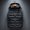 Premium Donzen Bodywarmer Vest met Capuchon en Trekkoorden