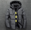 Heren - Extra warme uitneembare winterjas met capuchon - Perfect voor koudere seizoenen