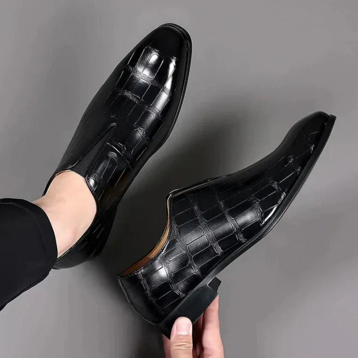 Heren - Business Shoes - Elegante Leer - Comfortabele Stijl voor Werk en Vrije Tijd