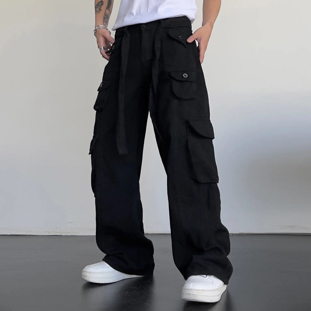 rechte cargo baggy broek