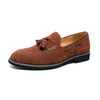 Heren - Mocassin met franjes - Comfortabele leren schoenen - Casual stijl voor elke gelegenheid - Perfect voor elke outfit