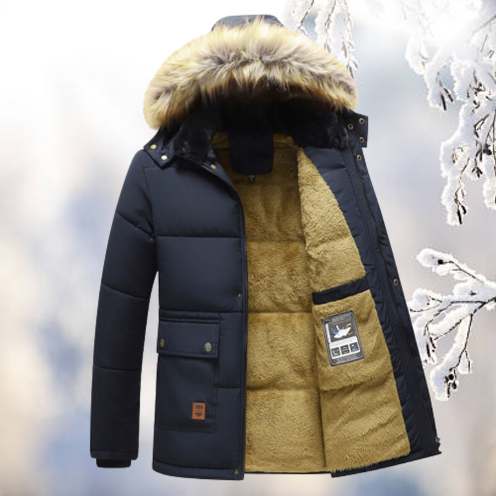 Heren - Parka - Winddicht met Bontcapuchon - Warm Buitenjack