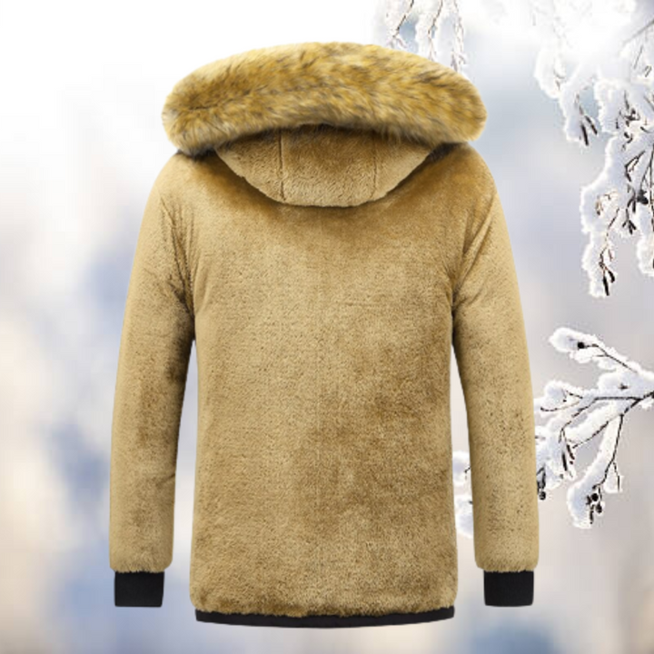 Heren - Parka - Winddicht met Bontcapuchon - Warm Buitenjack