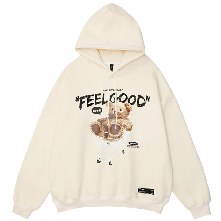 Heren Hoodie - Stijlvol en Comfortabel - Zachte Stof - Voel de Goede Vibes