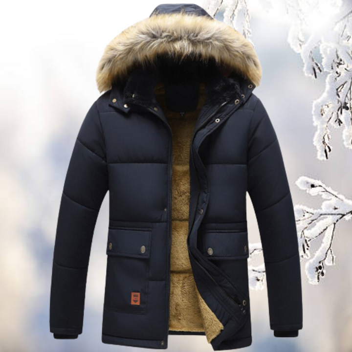 Heren - Parka - Winddicht met Bontcapuchon - Warm Buitenjack