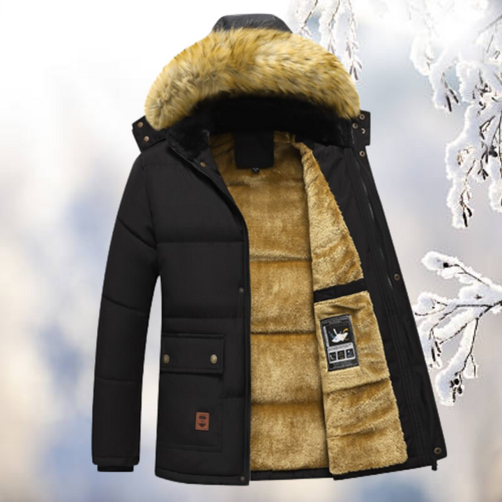 Heren - Parka - Winddicht met Bontcapuchon - Warm Buitenjack