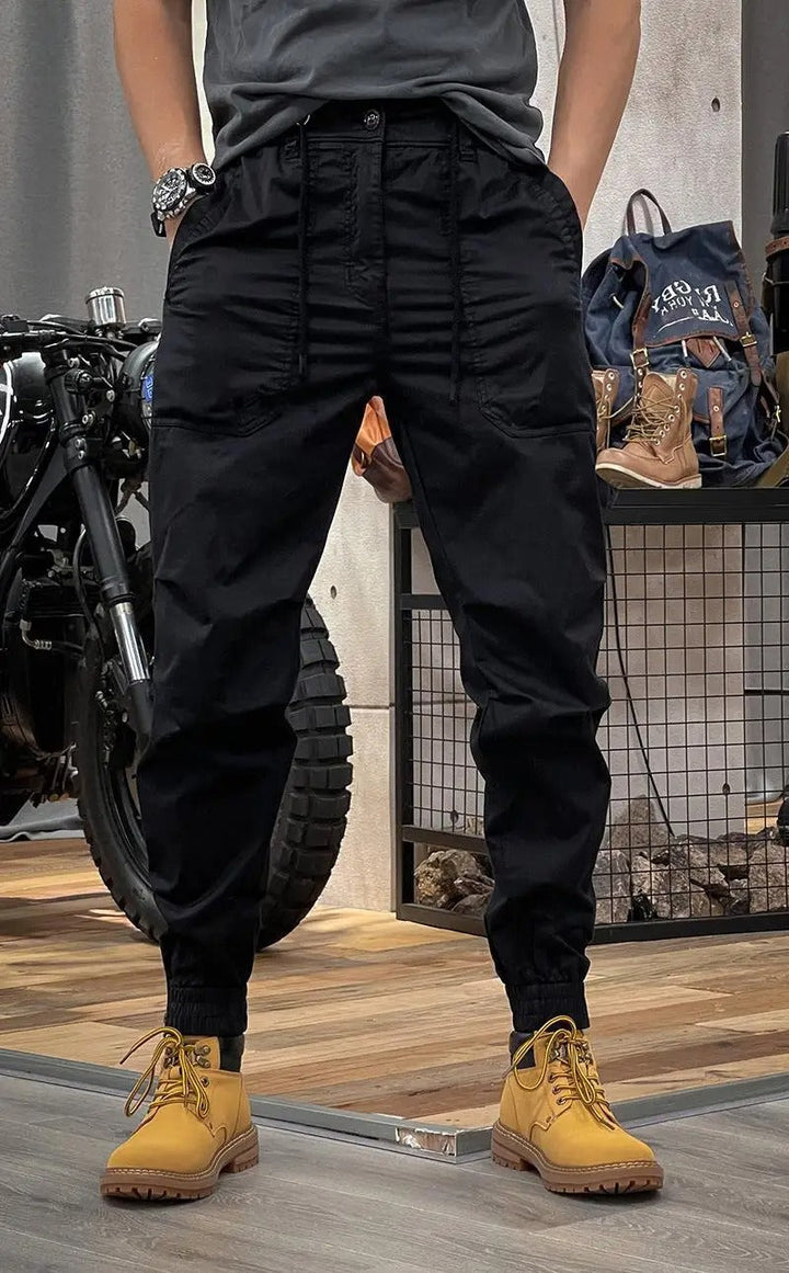 Heren - Elastische Cargo Broek - Comfortabele en Stijlvolle Bovenkleding - Perfect voor Elke Gelegenheid