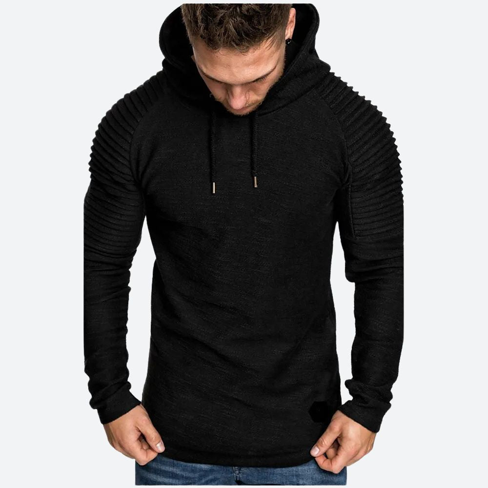 Heren – Pullover Hoodie – Bequemes Material – Stylischer Raglan-Ärmel Freizeitlook