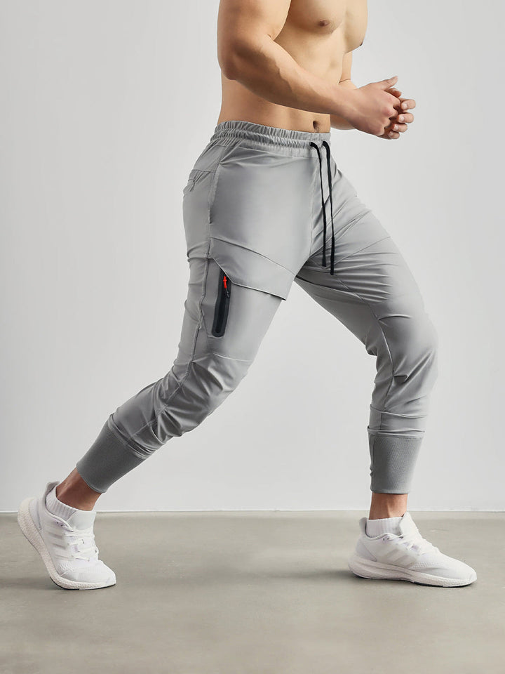 Heren Cargo Jogging Broek - Comfortabele Stijl - Zachte Katoen - Ideaal voor Vrije Tijd en Sport