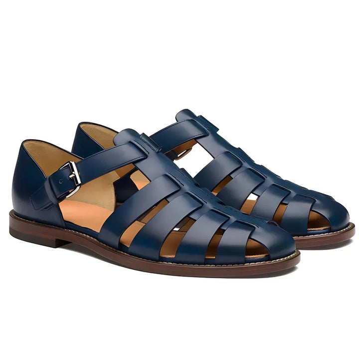 Heren - Leren herensandalen - Comfortabele en stijlvolle sandaal - Perfect voor de zomer