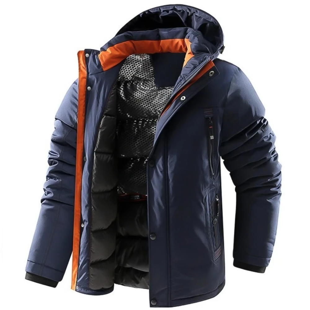 Heren Waterdichte Softshell-jas met capuchon