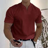 Heren - Elegant fitness T-shirt met korte mouwen - Ademend en lichtgewicht - Perfect voor elke gelegenheid