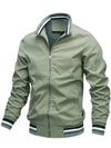 Heren - Jas - Effen Kleur - Polyester - Ideaal voor Herfst en Winter