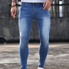 Mannen - Stretch Skinny Jeans - Modieus en Comfortabel - Ideaal voor Casual en Chic Outfits