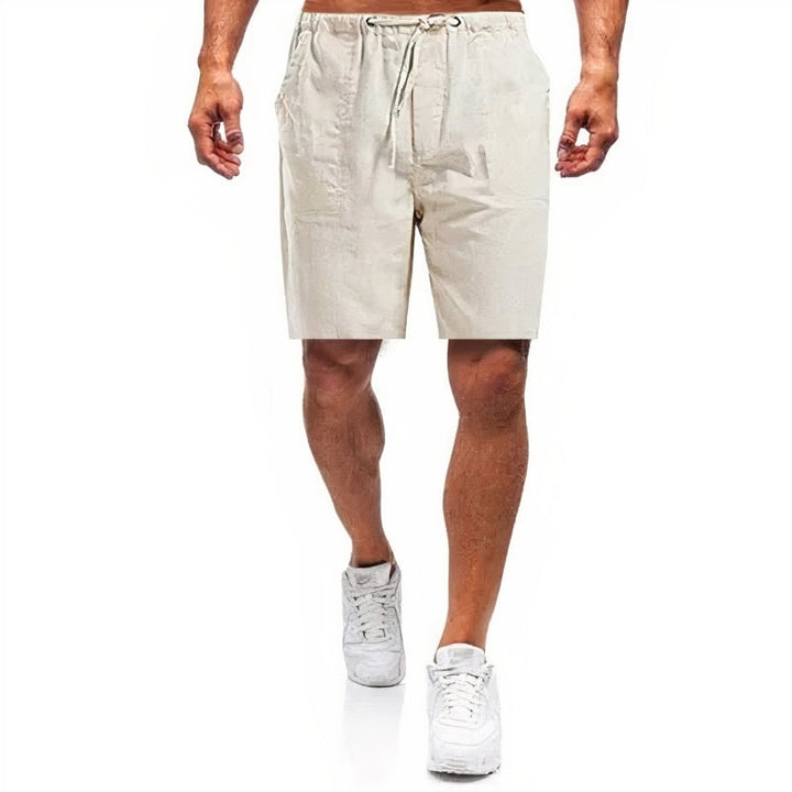 Heren - Linnen Shorts - Comfortabele en Ademend - Ideaal voor Zomer