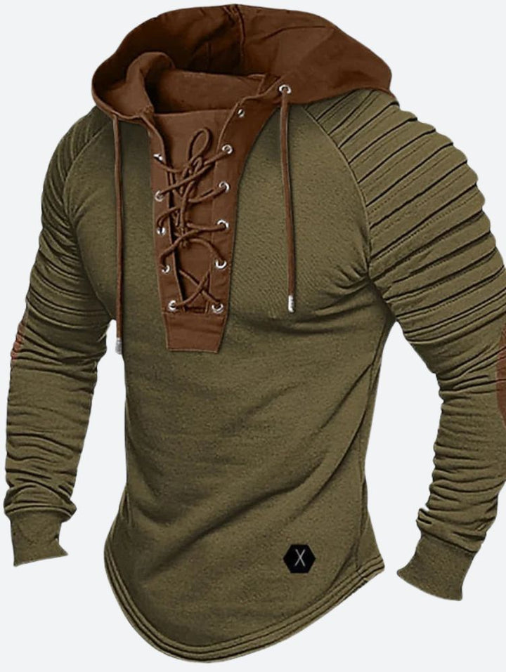 Heren - Comfortabele Capuchon - Vetersluiting - Stijlvolle en Praktische Hoodie voor Elke Gelegenheid