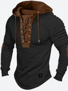 Heren - Comfortabele Capuchon - Vetersluiting - Stijlvolle en Praktische Hoodie voor Elke Gelegenheid