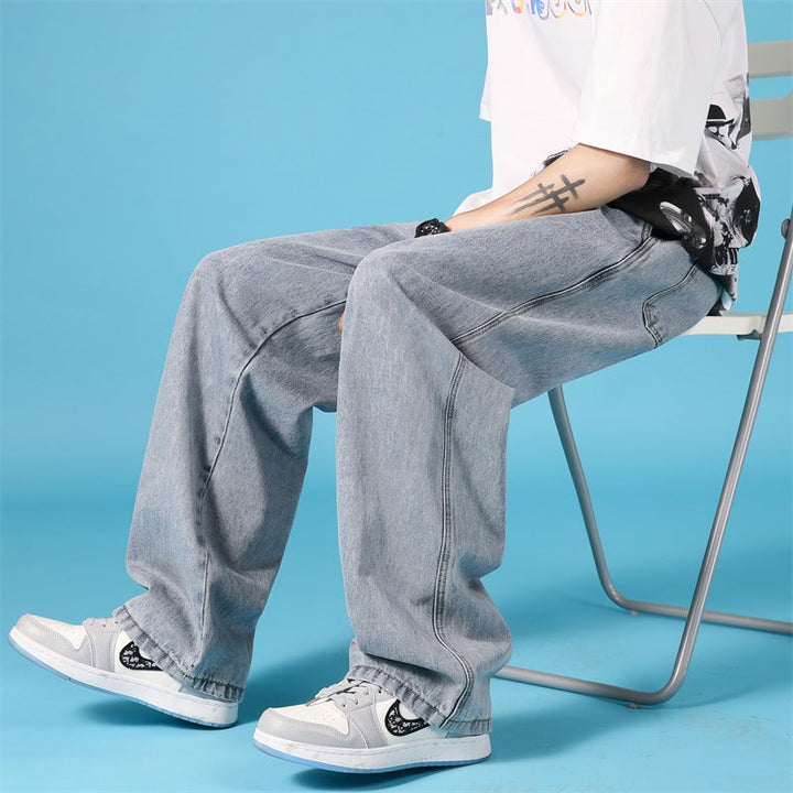 rechte losse baggy broek