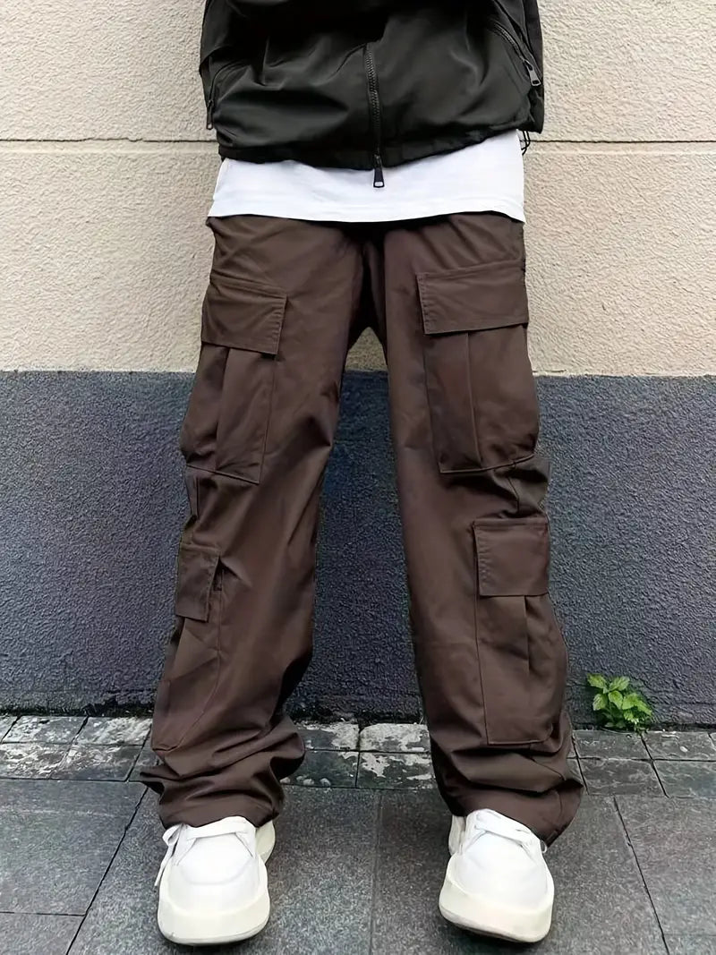 baggy broek met meerdere klepzakken