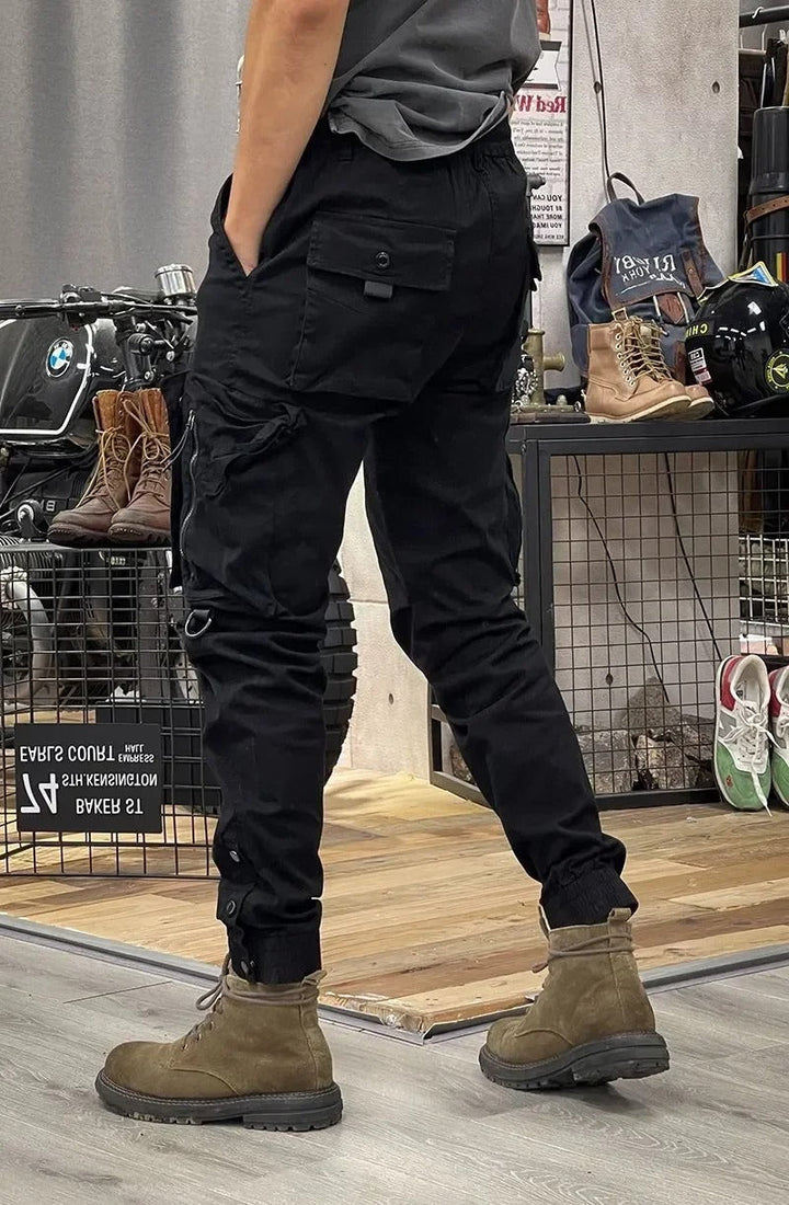 Heren - Elastische Cargo Broek - Comfortabele en Stijlvolle Bovenkleding - Perfect voor Elke Gelegenheid