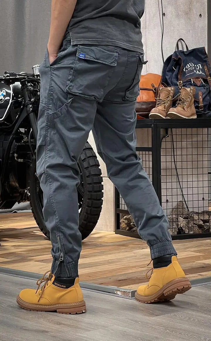 Heren - Elastische Cargo Broek - Comfortabele en Stijlvolle Bovenkleding - Perfect voor Elke Gelegenheid