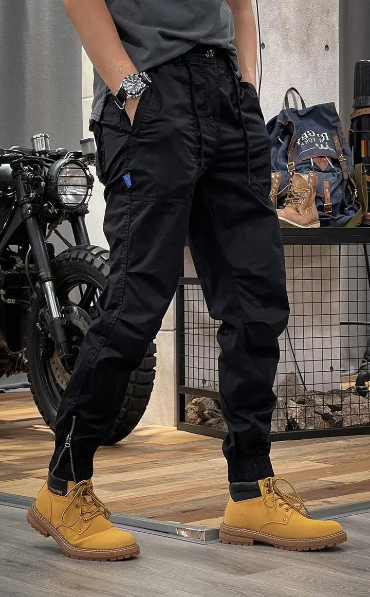 Heren - Elastische Cargo Broek - Comfortabele en Stijlvolle Bovenkleding - Perfect voor Elke Gelegenheid