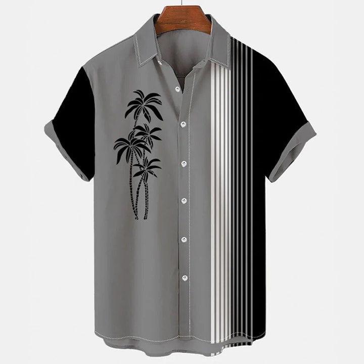 Shirts met palmmotief