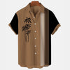 Shirts met palmmotief