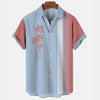 Shirts met palmmotief