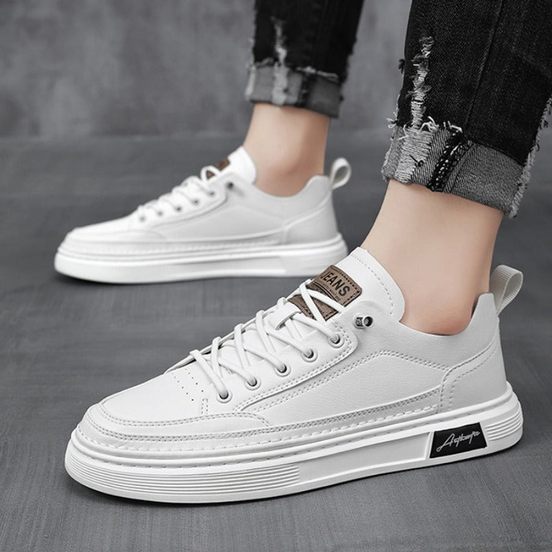 Stijlvol Leer Sneakers voor Heren