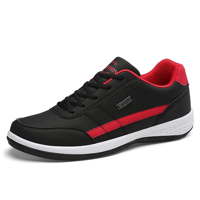 Antislip Lichtgewicht Leder Sneakers voor Heren