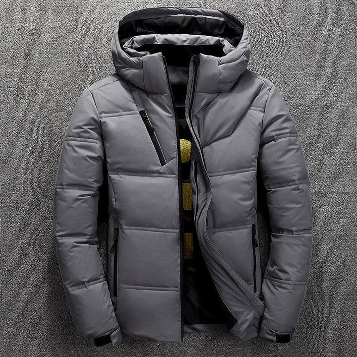 Heren - Extra warme uitneembare winterjas met capuchon - Perfect voor koudere seizoenen