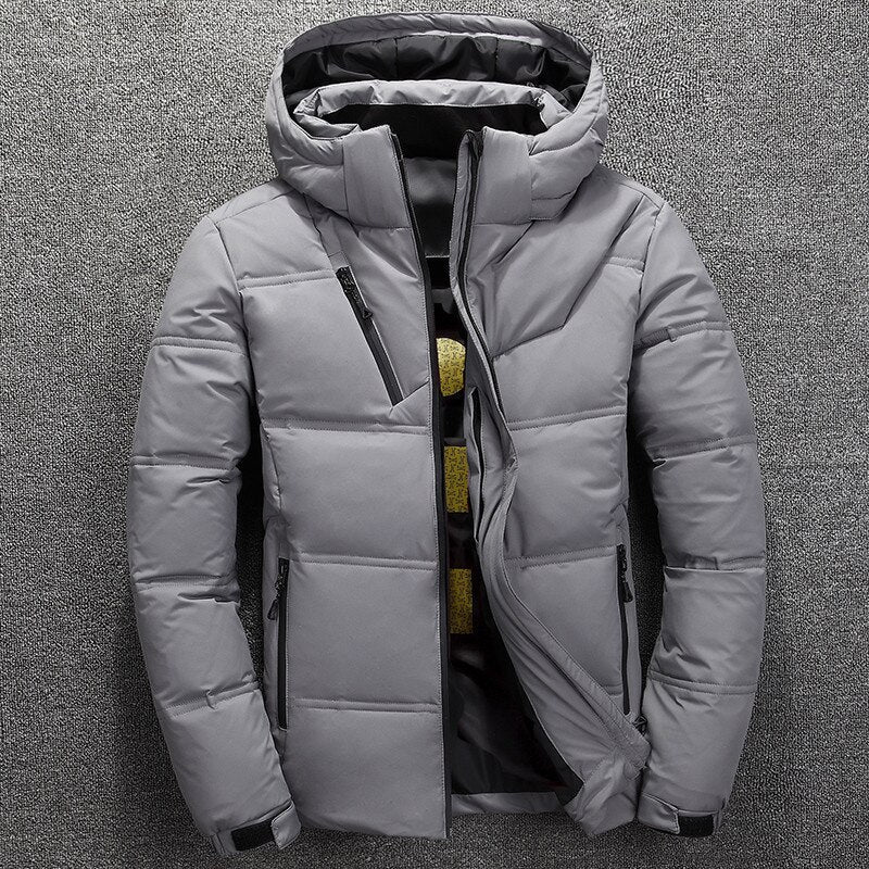 Heren - Extra warme uitneembare winterjas met capuchon - Perfect voor koudere seizoenen