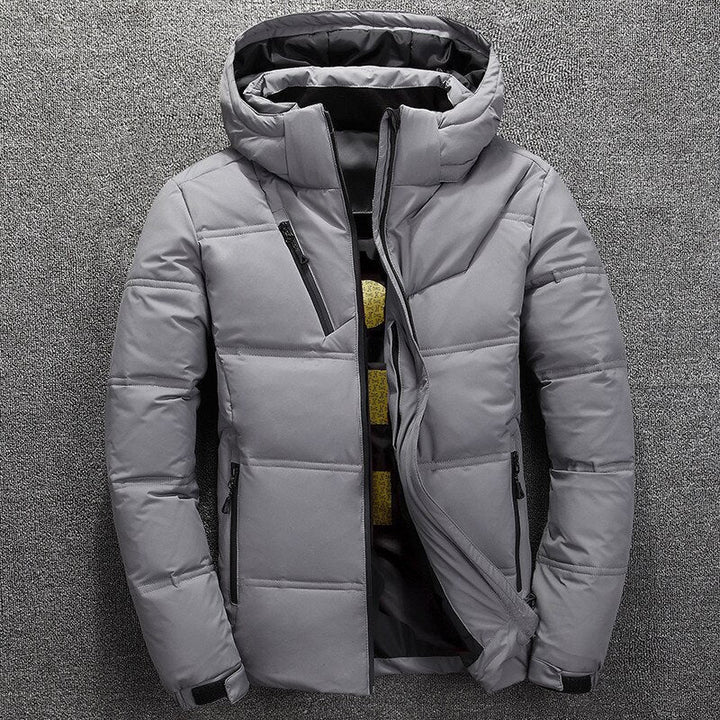 Heren - Extra warme uitneembare winterjas met capuchon - Perfect voor koudere seizoenen