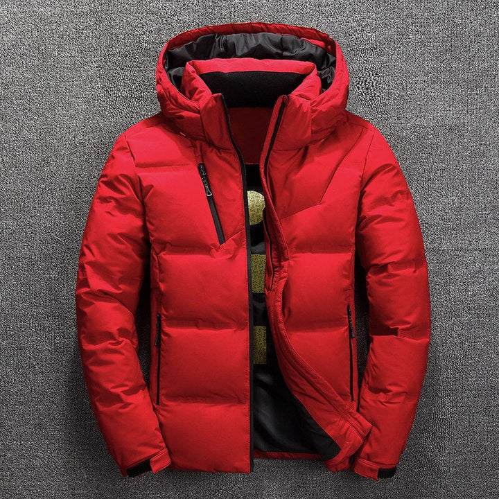 Heren - Extra warme uitneembare winterjas met capuchon - Perfect voor koudere seizoenen