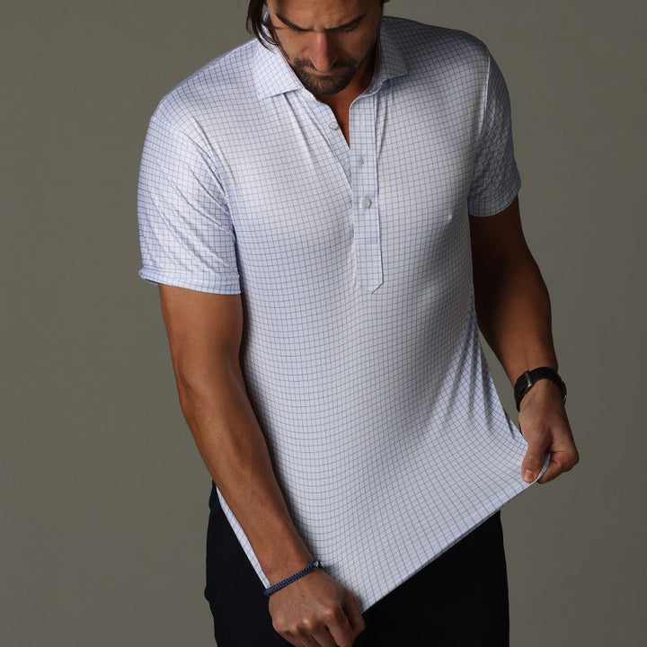 Stijve Kraag Dress Polo