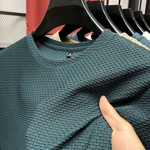 Heren - Kurzarmhemd - Bambus Ice Silk - Comfortabel en Ademend voor Warme Dagen