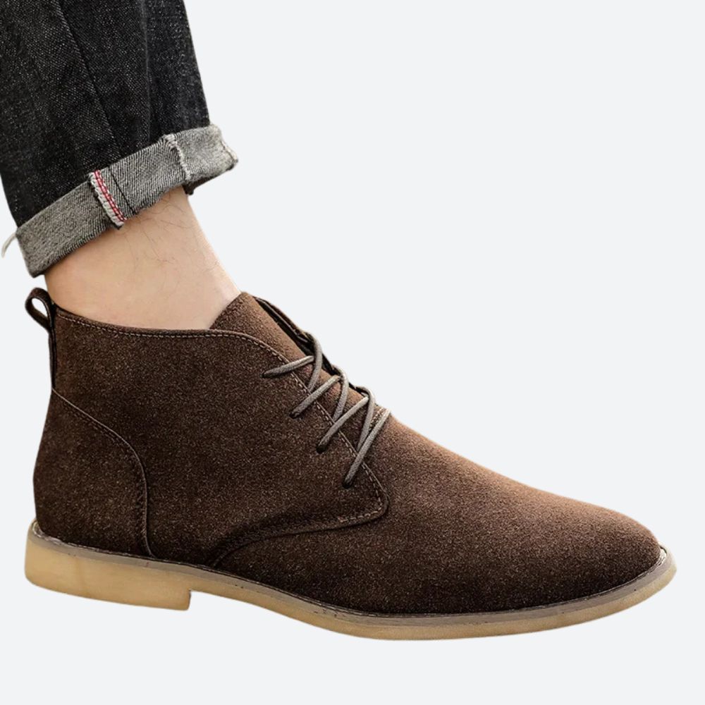 Heren - Leren Herenschoenen - Elegante en Comfortabele Stijl - Perfect voor Elke Gelegenheid