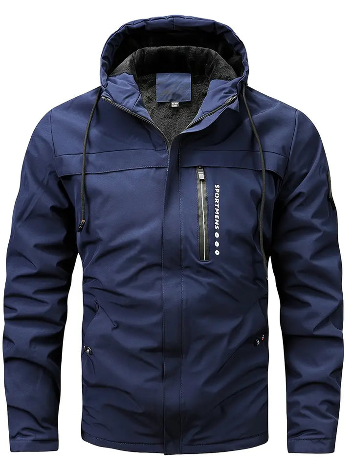 En winddichte Softshell jas voor heren