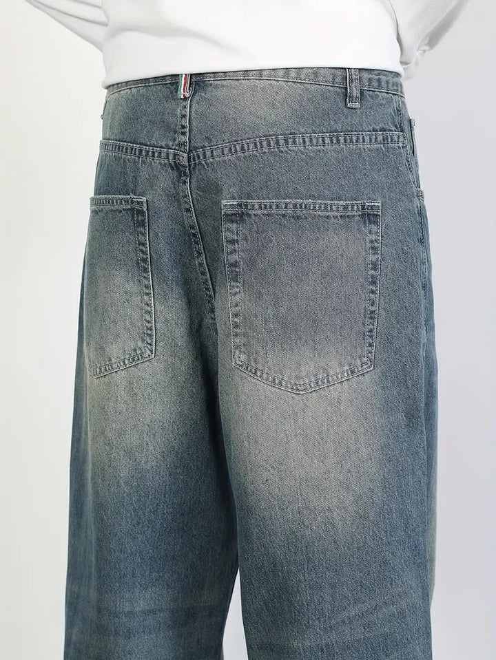 wijde baggy broek