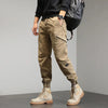 Heren - Casual Broek - Comfortabel met Diverse Zakken - Functioneel voor Elke Gelegenheid