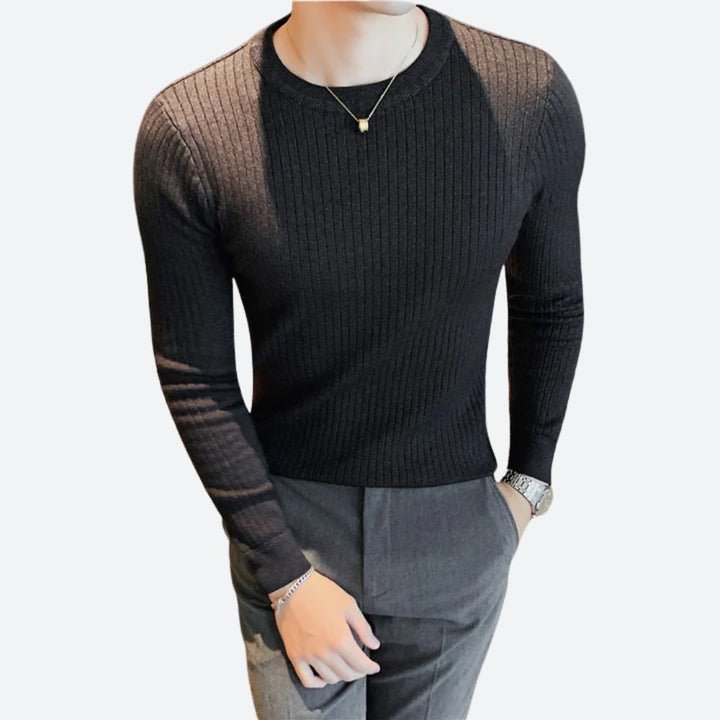 Heren - Casual Trui - Comfortabele Knit - Warme en Stijlvolle Trui voor Elke Gelegenheid