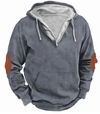 Heren - Warme hoodie met rits - Comfortabele en stijlvol - Perfect voor elke gelegenheid