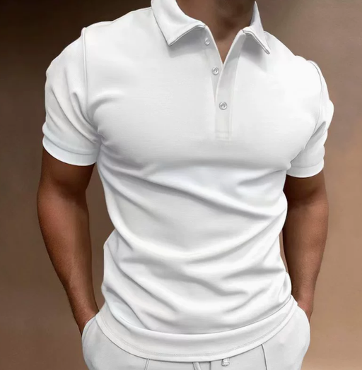 Stijve Kraag Dress Polo