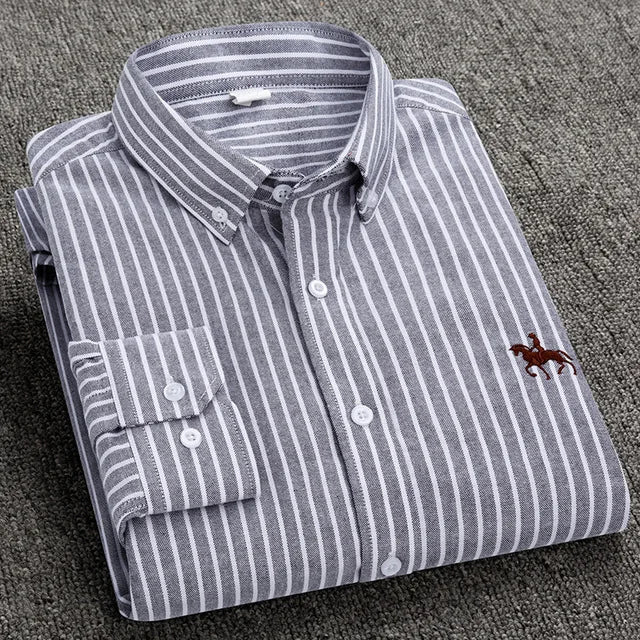 Heren - Klassiek eersteklas overhemd - Lichtgewicht en comfortabel - Perfect voor casual of formele gelegenheden