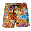 Heren - Strandshorts - Comfortabel Katoen - Klassieke Zwemkleding voor de Zomer