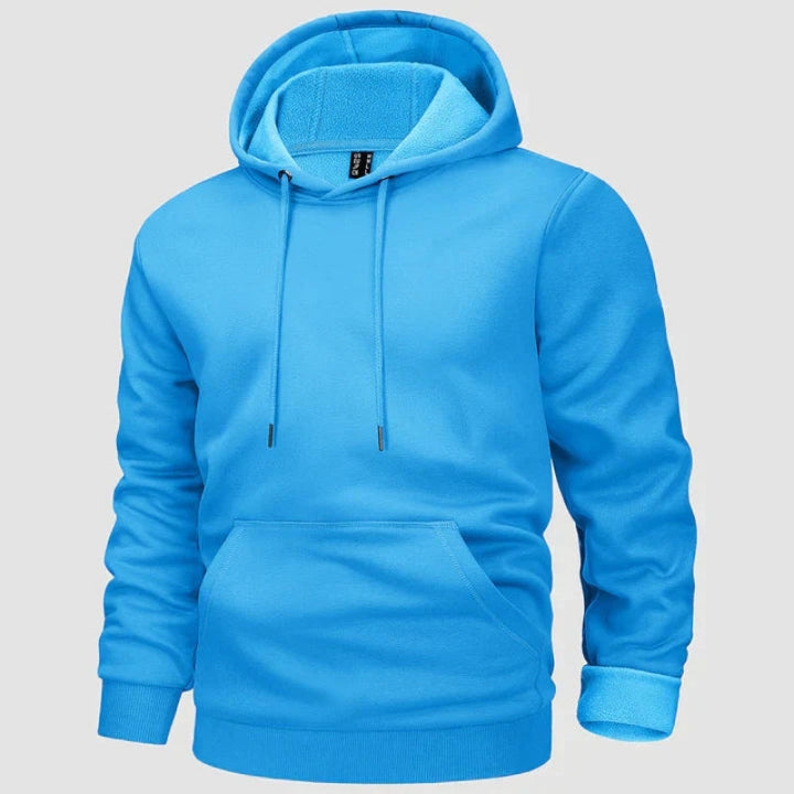 Heren - Hoodie - Comfortabele Katoenen Stof - Klassieke Stijl