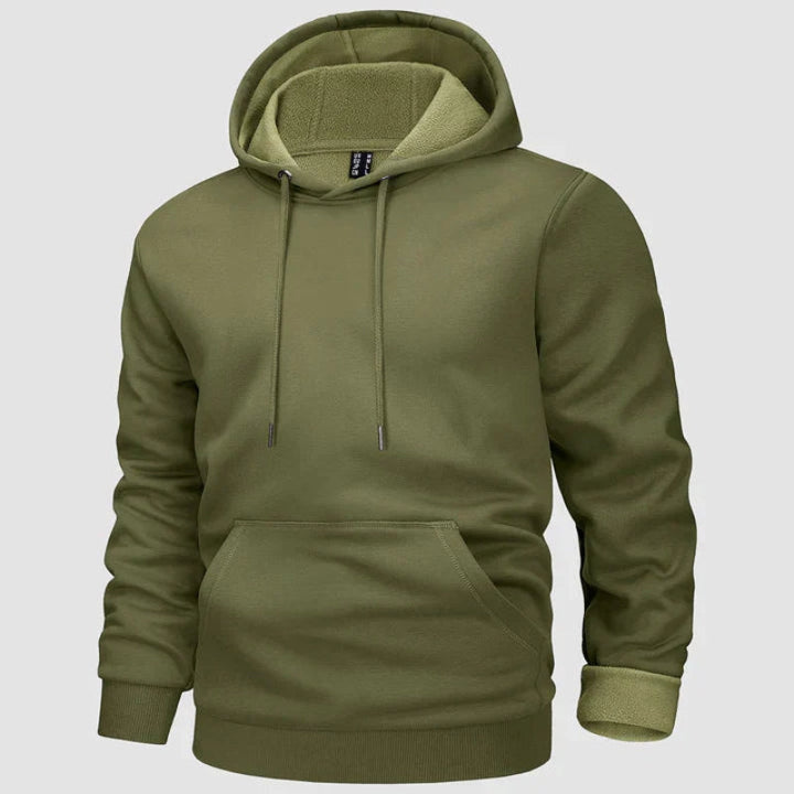 Heren - Hoodie - Comfortabele Katoenen Stof - Klassieke Stijl